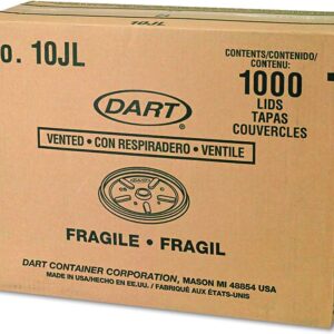 TAPA BLANCA CON RESPIRADERO 10JL DART CAJA