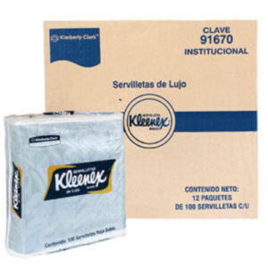 SERVILLETA TRADICIONAL LUJO 100 HOJAS 91670 KLEENEX